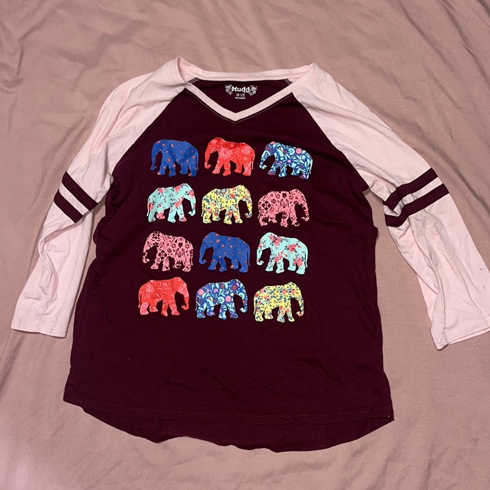 Mudd Girl long sleeve graphic tee